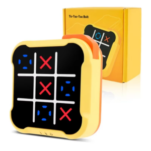 Electronic Tic Tac Toe Game for Kids and Adults - Portable Memory Training Noughts and Crosses Travel Game