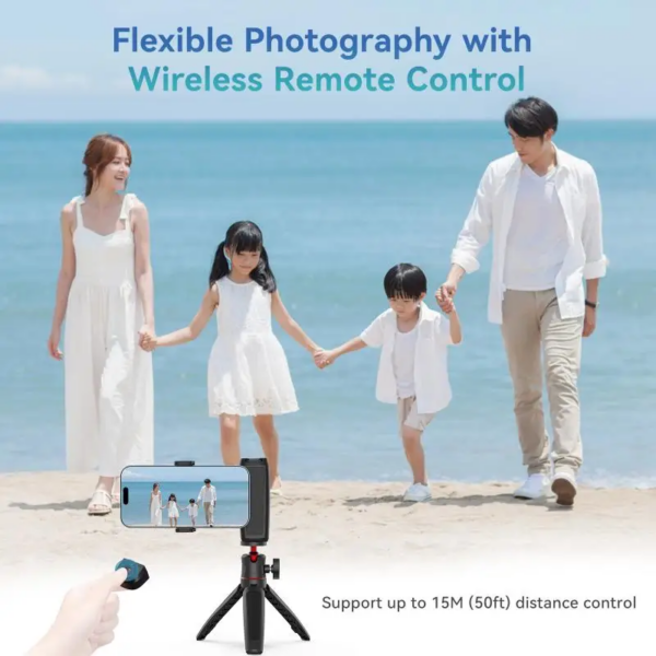 MA35 Phone Selfie Booster Handle Grip Bluetooth Photo Stabilizer Holder with Magsafe Shutter Release Iphone Mobile Stand - Image 5