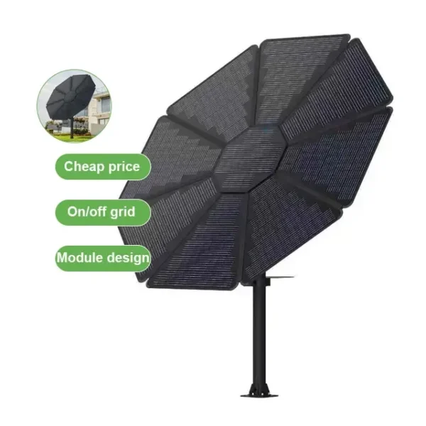 1000W MPPT Changer Outdoor Home Kit Sunflower Solar Panel Tracker System is the most popular in Europe 6