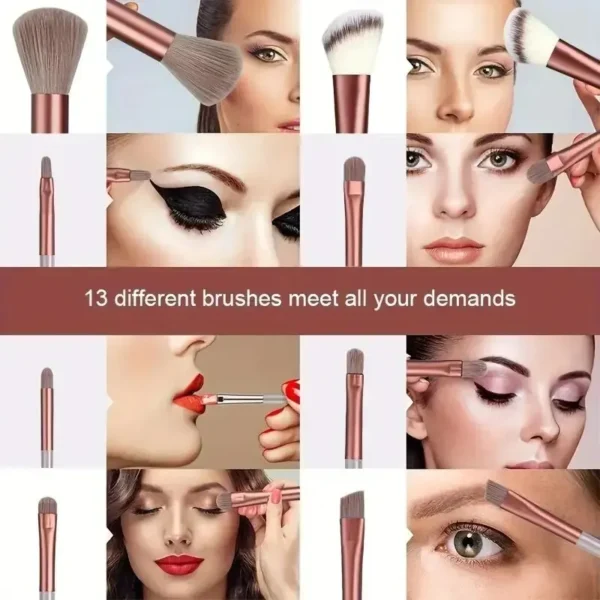 Makeup Brush Set Soft Fluffy Professiona Cosmetic Foundation Powder Eyeshadow Kabuki Blending Make Up Brush Beauty Tool Makeup 3